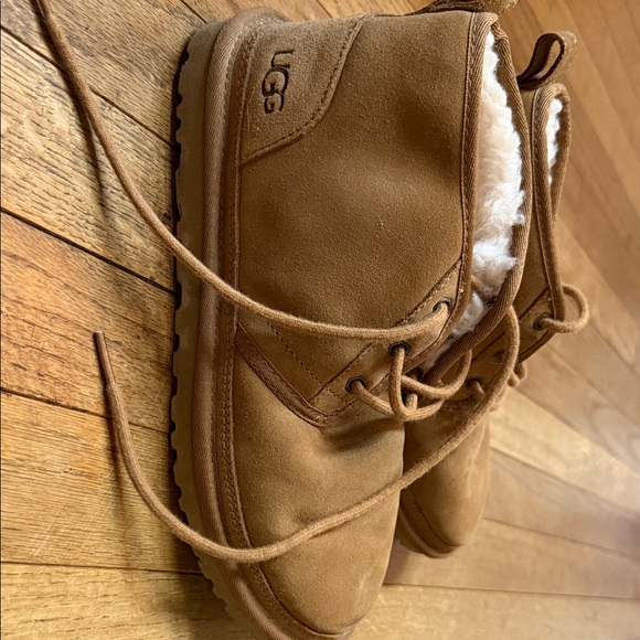 UGG Chestnut Suede Ankle Boots - Picture 3 of 9